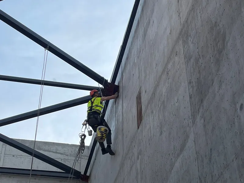 Kontrola konstrukcji przemysłowych